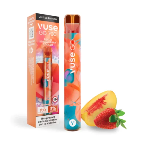 VUSE GO 700 PEACH STRAWBERRY COOLER